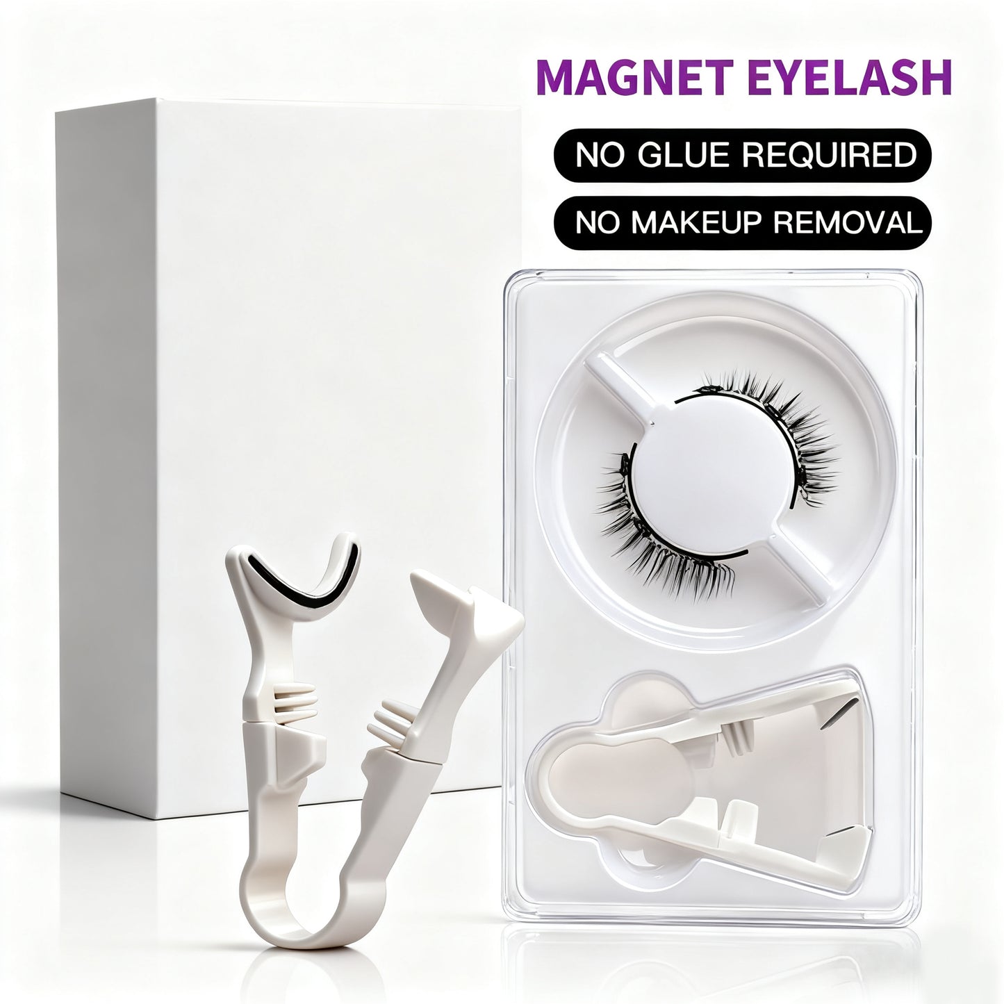 Last Day 49% OFF - Reusable Premium Self-Adhesive Eyelashes | Easy, Quick, Safe!