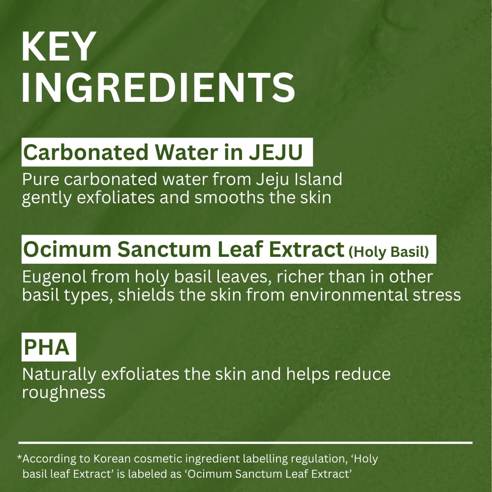 Holy Basil Bubble Cleanse