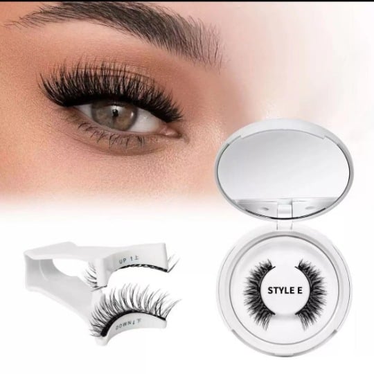 Last Day 49% OFF - Reusable Premium Self-Adhesive Eyelashes | Easy, Quick, Safe!
